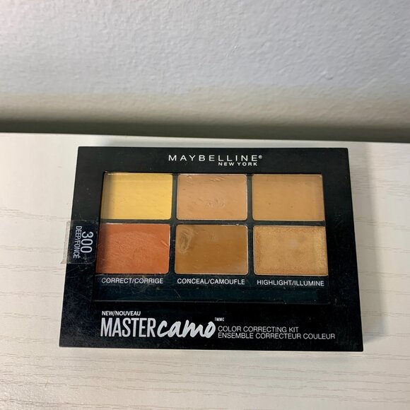 Maybelline Master Camo Color Correcting Kit #300 Deep -Like New palette - Picture 2 of 7